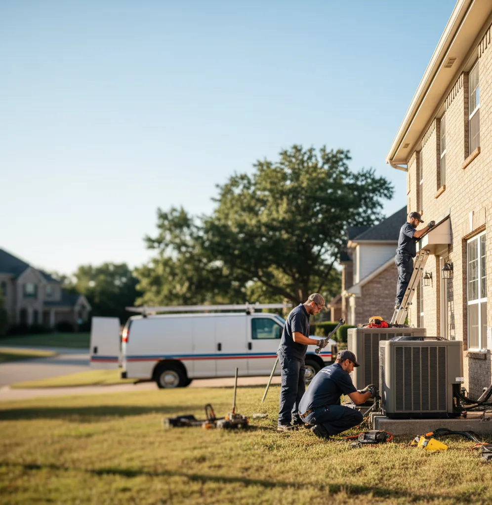 HVAC Repair in Walls